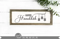 Happy Hanukkah, Hanukkah SVG Product Image 3