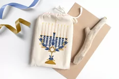 Hanukkah Symbols Vector Clipart | Jewish Holiday Sublimation Product Image 5