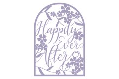 Happily Ever After SVG Cut File Product Image 1