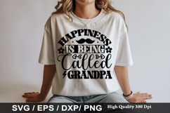 Happiness is Being called Grandpa - Grandpa SVG Design Product Image 1