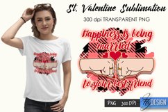 st Valentines Day Sublimation, Love Quotes Sublimation PNG Product Image 12