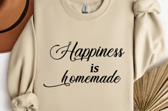 Happiness is homemade SVG,Rustic Farmhouse SVG Product Image 1
