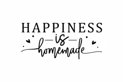 Happiness is homemade SVG, Home Sign SVG Design Product Image 2
