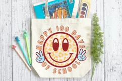 Happy 100 Days Of School SVG, School SVG Design Product Image 3