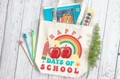 Happy 100 Days Of School SVG, School SVG Design Product Image 3