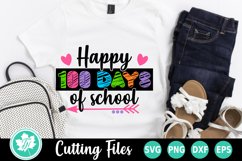 100 Days of School SVG | Happy 100 Days of School Product Image 1