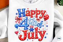 Happy 4th Of July Png Product Image 1