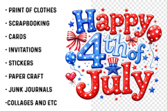 Happy 4th Of July Png Product Image 3