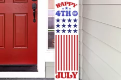 Happy 4th of July Porch Sign SVG,Celebration SVG,Cricut SVG Product Image 4