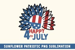 Sunflower Patriotic Sublimation Bundle- High-Quality 300 DPI Product Image 10