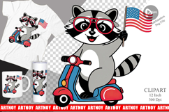 Happy 4th of July Clipart Product Image 1