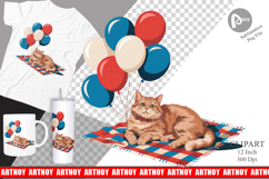 Happy 4th of July Clipart Product Image 1