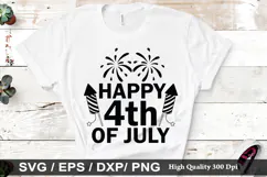 4th Of July SVG Design - 4th Of July T-shirt Design Product Image 2