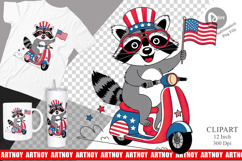 Happy 4th of July Clipart Product Image 1