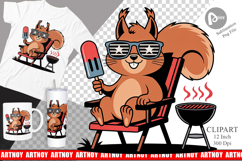 Happy 4th of July Clipart Product Image 1