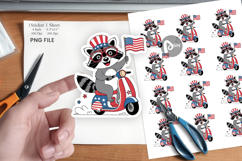 Happy 4th of July Sticker Product Image 1