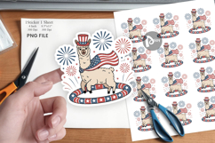 Happy 4th of July Sticker Product Image 1