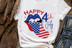 Happy 4th of July SVG , Red White And Blue SVG , USA SVG Product Image 3