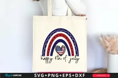 Happy 4th Of July SVG, 4th Of July SVG Design Product Image 3