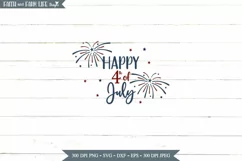 4th of July Fireworks Sublimation/SVG Product Image 4