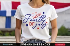 Happy 4th Of July SVG, 4th Of July SVG Design Product Image 1