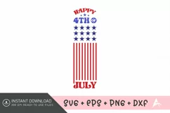 Happy 4th of July Porch Sign SVG,Celebration SVG,Cricut SVG Product Image 1