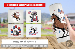 Tumbler Happy 4th of July Product Image 1