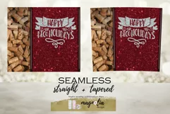 Christmas red tumbler wrap png |Happy alcoholidays Product Image 2