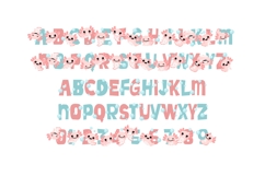 Happy Axolotl Color Font Product Image 3