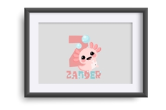 Happy Axolotl Color Font Product Image 5
