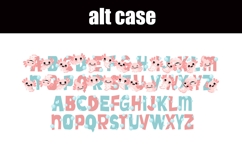 Happy Axolotl Color Font Product Image 2