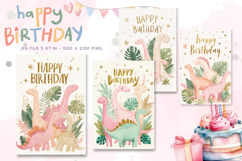 Happy Birthday Card Printable Flower Greeting Gift Card_11 Product Image 1
