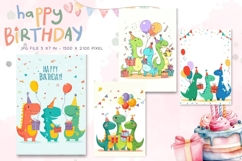 Happy Birthday Card Printable Flower Greeting Gift Card_7 Product Image 1