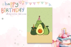 Happy Birthday Card Printable Flower Greeting Gift Card_61 Product Image 1