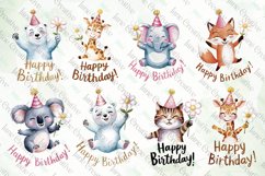 Happy Birthday Animals Sublimation Bundle Product Image 2