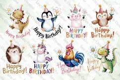 Happy Birthday Animals Sublimation Bundle Product Image 4