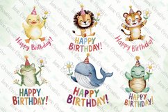 Happy Birthday Animals Sublimation Bundle Product Image 5