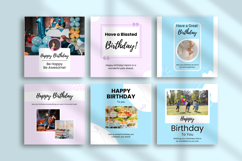 Happy Birthday Instagram Canva Post Template Product Image 6