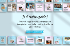 Happy Birthday Instagram Canva Post Template Product Image 10