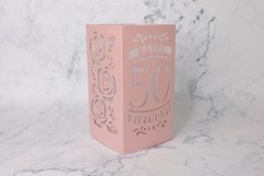 Happy birthday lantern template for woman Product Image 3