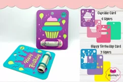 Happy Birthday Money Gift Card, Money Card Cut File Product Image 2