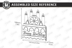 Birthday Money Holder Laser Cut Bundle|Cake Shape|Money Card Product Image 3