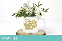 Happy Birthday Nana Cake Topper SVG file for cricut, gift for grandma birthday, digital download 