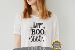 Happy Boo Season SVG Product Image 1