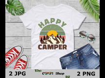 Happy Camper Png, Camping Png, Adventure Png, Camp Life Png Product Image 3
