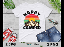 Happy Camper Png, Camping Png, Adventure Png, Camp Life Png Product Image 3