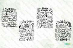 Happy Camper SVG PNG Product Image 1