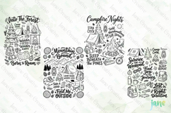 Happy Camper SVG PNG Product Image 1