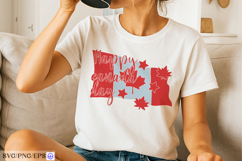Happy Canada Day SVG PNG T-shirt Design Product Image 2