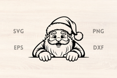 Happy Santa Claus 2 SVG Product Image 1